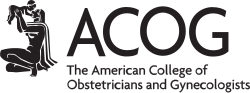Official American College of Obstetricians and Gynecologists (ACOG) logo representing professional standards and excellence in women’s healthcare – trusted women’s health center